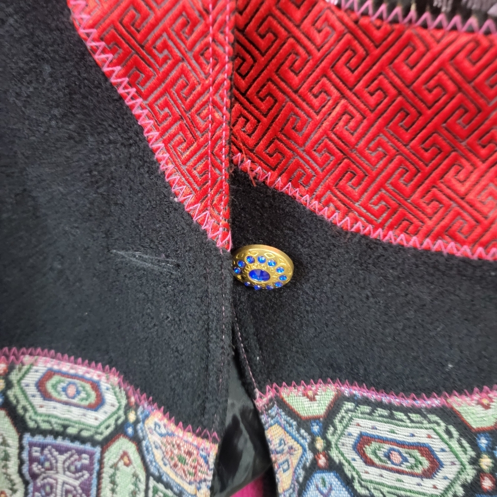 Mistror Image Inspired Patchwork Pink & Black Wom… - image 2